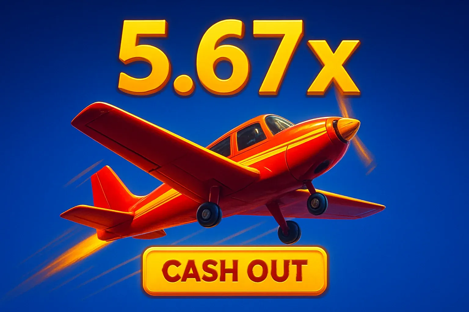 Small plane soaring upward with 5.67x multiplier in Philippine casino sky
